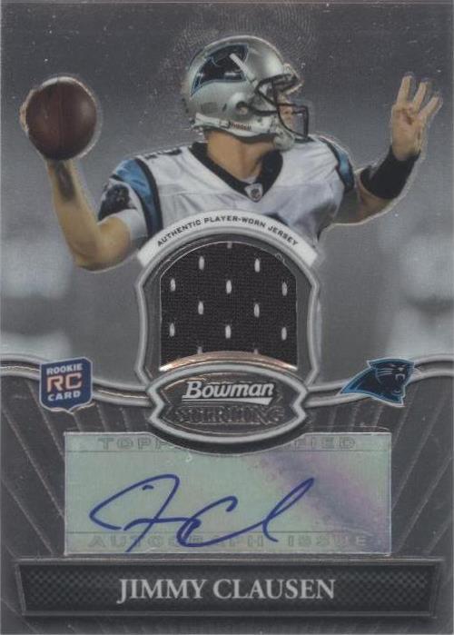 Bowman Sterling Jimmy Clausen 2010 #BSAR-JC