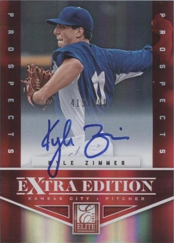 2012 Elite Extra Edition - Kyle Zimmer #105