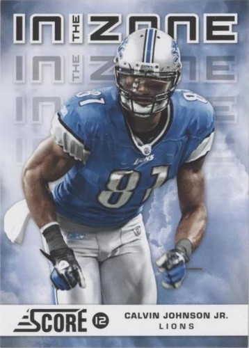 2012 Score Calvin Johnson #3