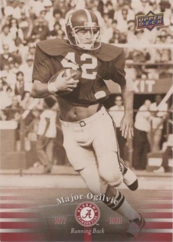 2012 Upper Deck University of Alabama Major Ogilvie #39