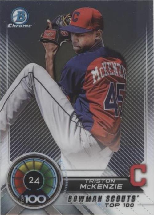 2018 Bowman - Triston McKenzie #BTP-24