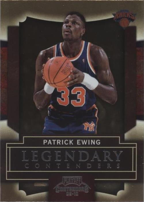 Playoff Contenders 2009-10 - Patrick Ewing #4