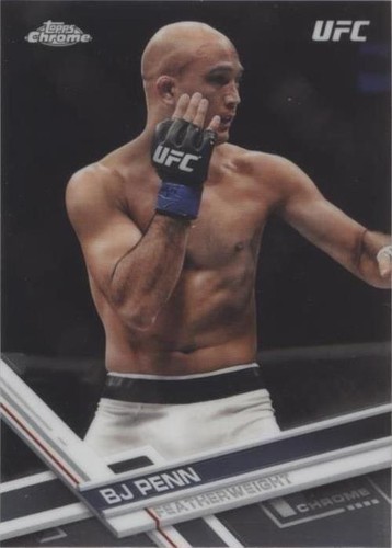 2017 Topps Chrome UFC - B.J. Penn #29