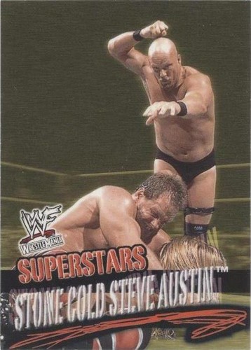 2001 Fleer WWF Wrestlemania - Steve Austin #52