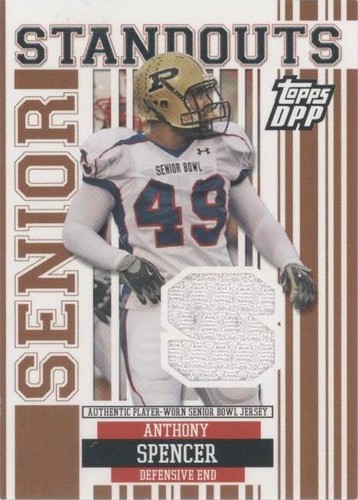 2007 Topps Draft Picks and Prospects (DPP) Anthony Spencer #SS-AS