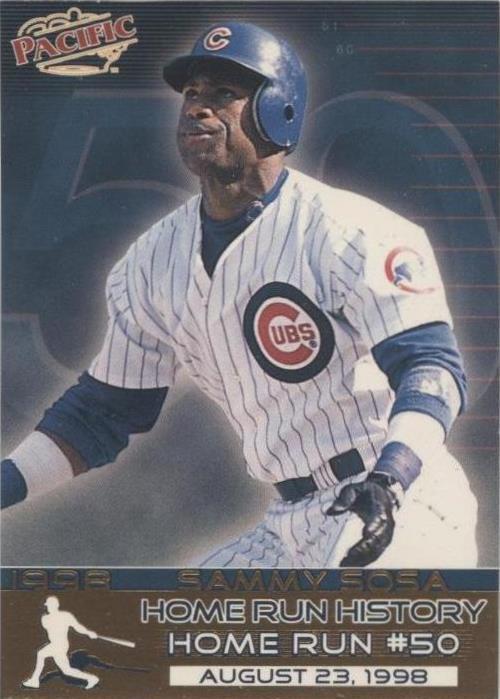Pacific Home Run History 1998 - Sammy Sosa #12