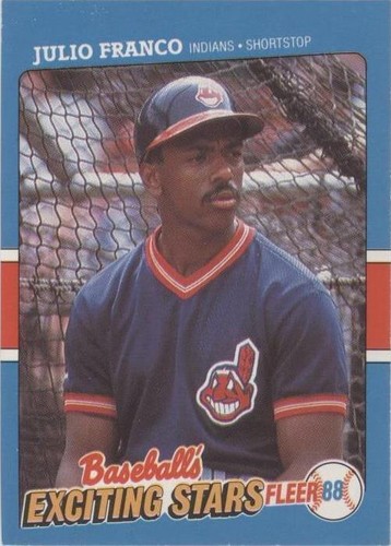 1988 Fleer Baseball's Exciting Stars - Julio Franco #14
