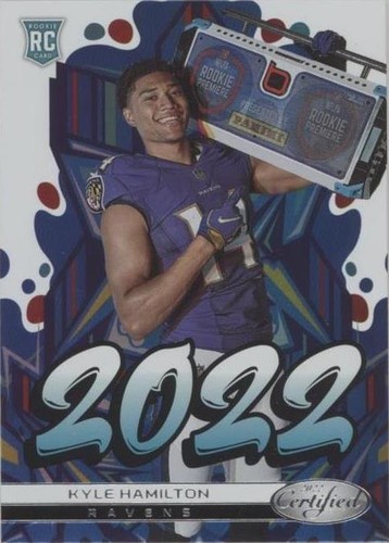 2022 Panini Certified Kyle Hamilton #2022-20