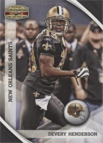 2010 Panini Gridiron Gear Devery Henderson #90