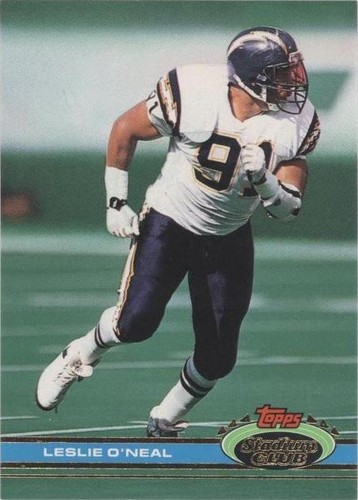 1991 Topps Stadium Club Leslie O'Neal #416