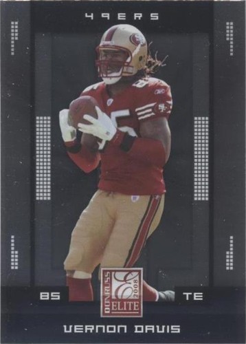 2008 Donruss Elite Vernon Davis #85