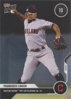 2020 Topps Now MLB Network Top 100 Players - Francisco Lindor #MN10