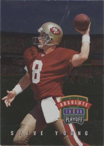 1996 Playoff Absolute Steve Young #007