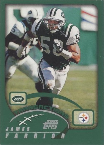 2002 Topps James Farrior #206