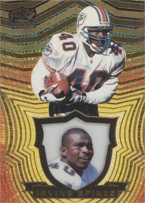1997 Pacific Invincible Irving Spikes #81