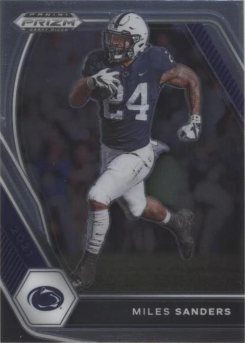 2021 Panini Prizm Draft Picks Miles Sanders #92