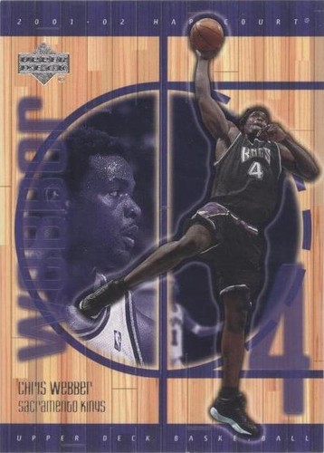 2001-02 Upper Deck Hardcourt - Chris Webber #70