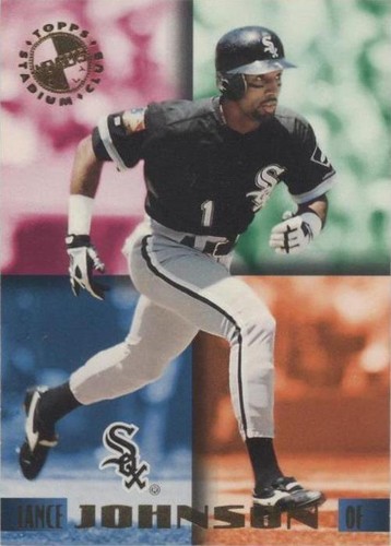 1995 Topps Stadium Club Members Only - Lance Johnson #24