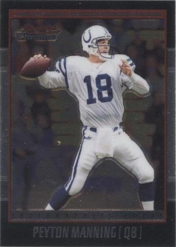 2001 Bowman Chrome Peyton Manning #67