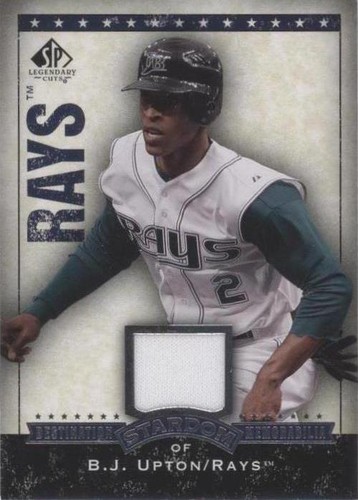 2008 SP Legendary Cuts - B.J. Upton #DS-BU