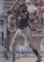 2020 Topps Clearly Authentic Autographs - Luis Robert #CCA-LR