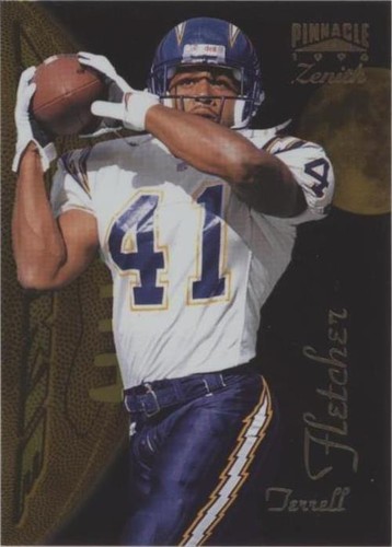 1996 Pinnacle Zenith Terrell Fletcher #Z-112