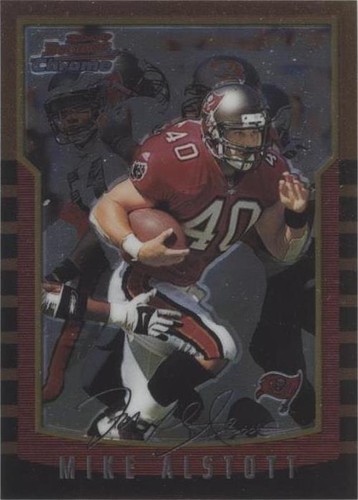 2000 Bowman Chrome Mike Alstott #43
