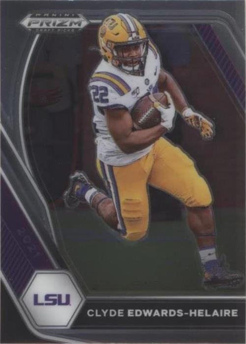 2021 Panini Prizm Draft Picks Clyde Edwards-Helaire #74