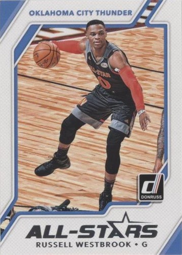 2017-18 Panini Donruss - Russell Westbrook #6