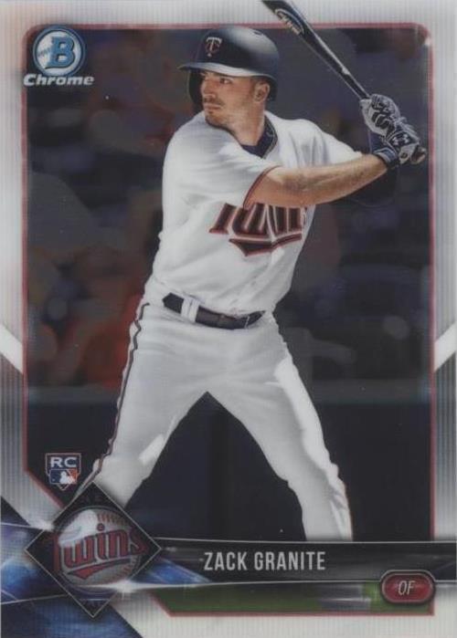 2018 Bowman Chrome - Zack Granite #81