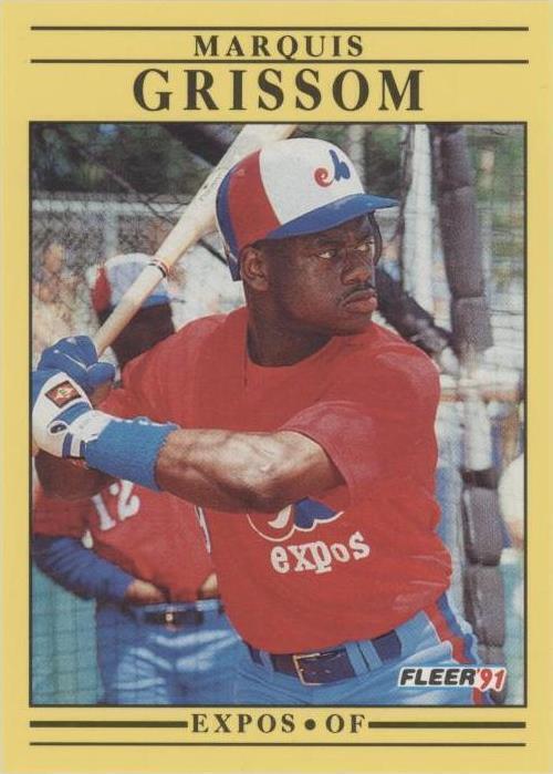 Fleer 1991 - Marquis Grissom #234