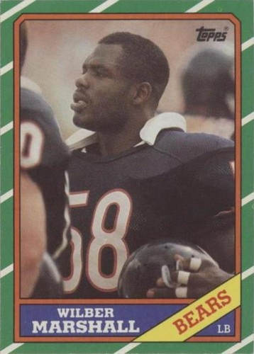 Wilber Marshall Trading Cards