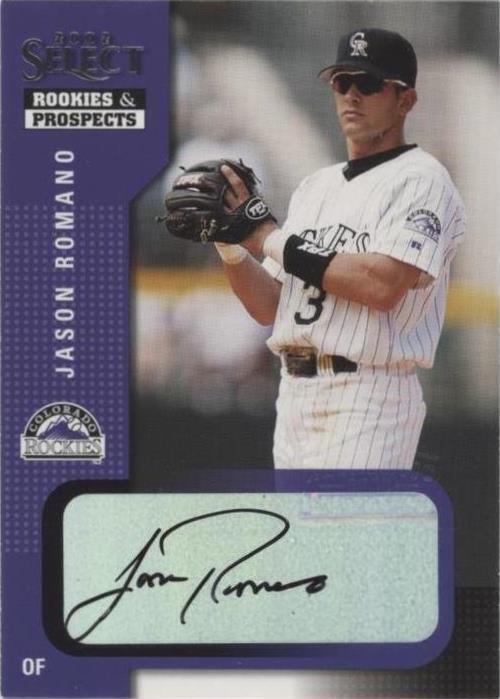 2002 Select Rookies & Prospects - Jason Romano #42