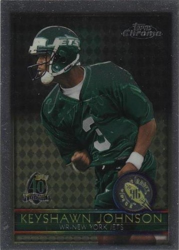 1996 Topps Chrome Keyshawn Johnson #159