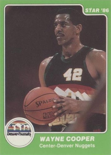 1985-86 Star - Wayne Cooper #51
