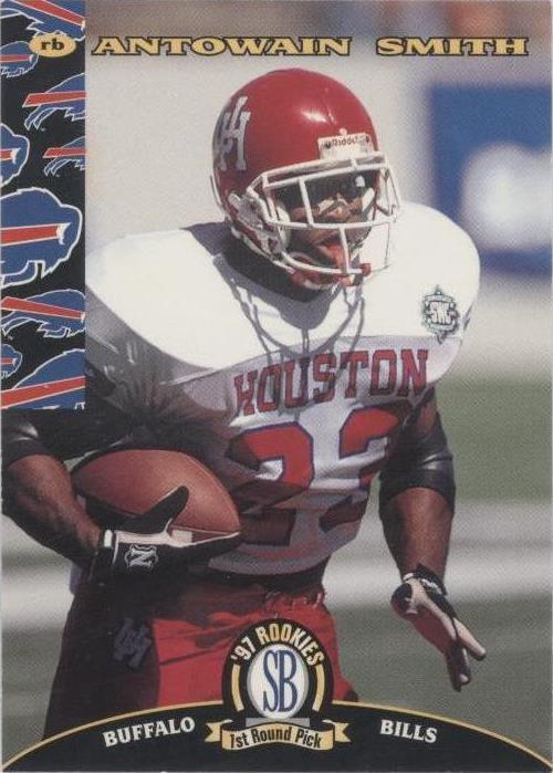 1997 Score Board Rookies Antowain Smith #9