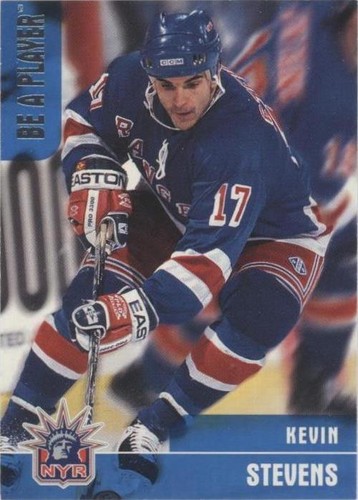 1999-00 In the Game Be A Player Memorabilia - Kevin Stevens #294