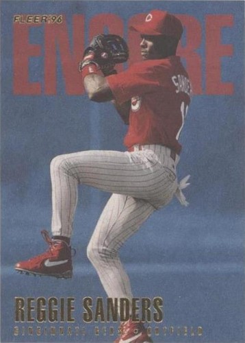 1996 Fleer Update - Reggie Sanders #U240