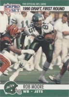 1990 Pro Set Rob Moore #694
