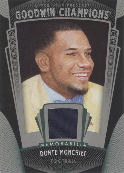 2015 Upper Deck Goodwin Champions Donte Moncrief #M-DM