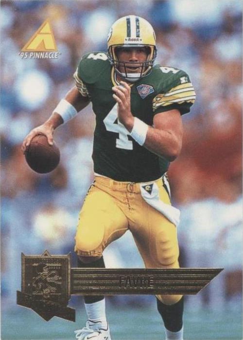 1995 Pinnacle Club коллекция Brett Favre No92