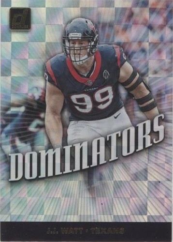 2019 Panini Donruss J.J. Watt #DOM-3