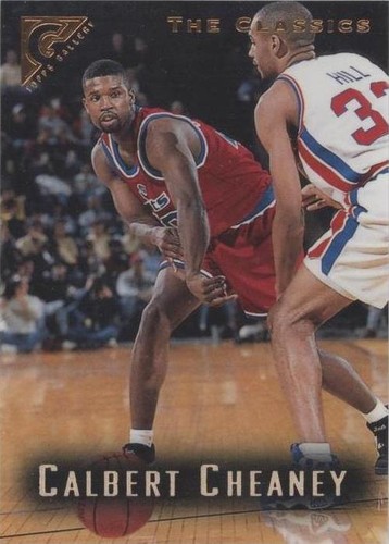 1995-96 Topps Gallery - Calbert Cheaney #87