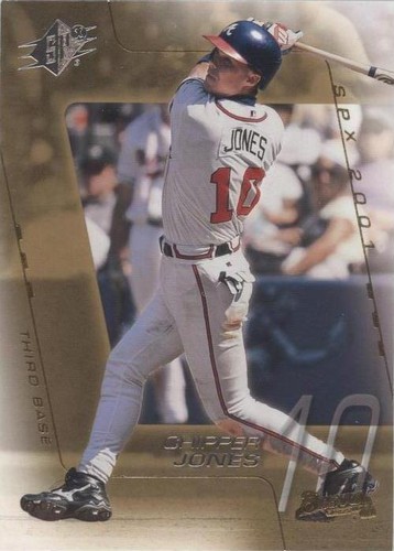 2001 SPx - Chipper Jones #44