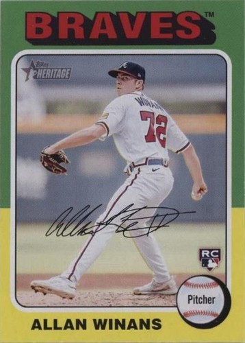 2024 Topps Heritage - Allan Winans #432