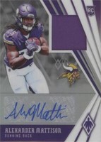 2019 Panini Phoenix Alexander Mattison #RJA-AM