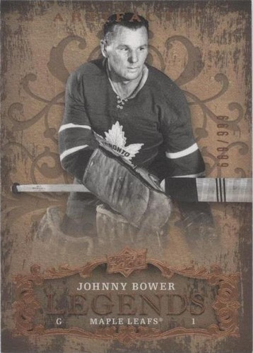 2008-09 Upper Deck Artifacts - Johnny Bower #103