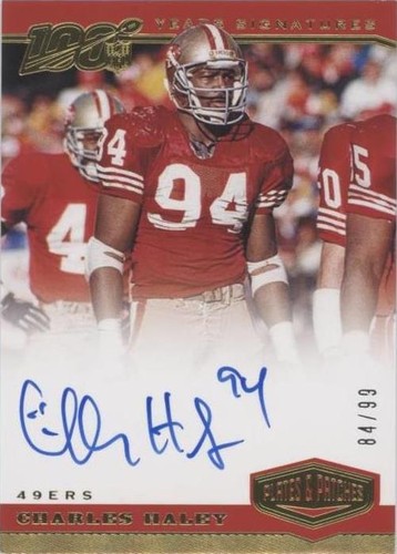 2019 Panini Plates & Patches Charles Haley #YS-CHA