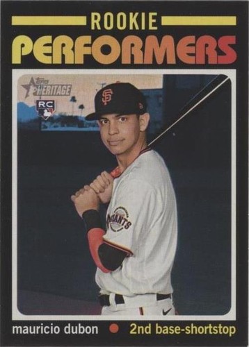 2020 Topps Heritage High Number - Mauricio Dubon #RP-14