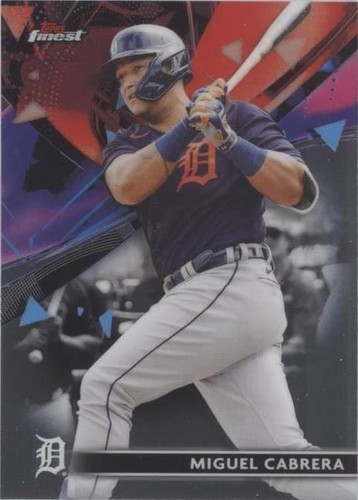 2021 Topps Finest - Miguel Cabrera #82